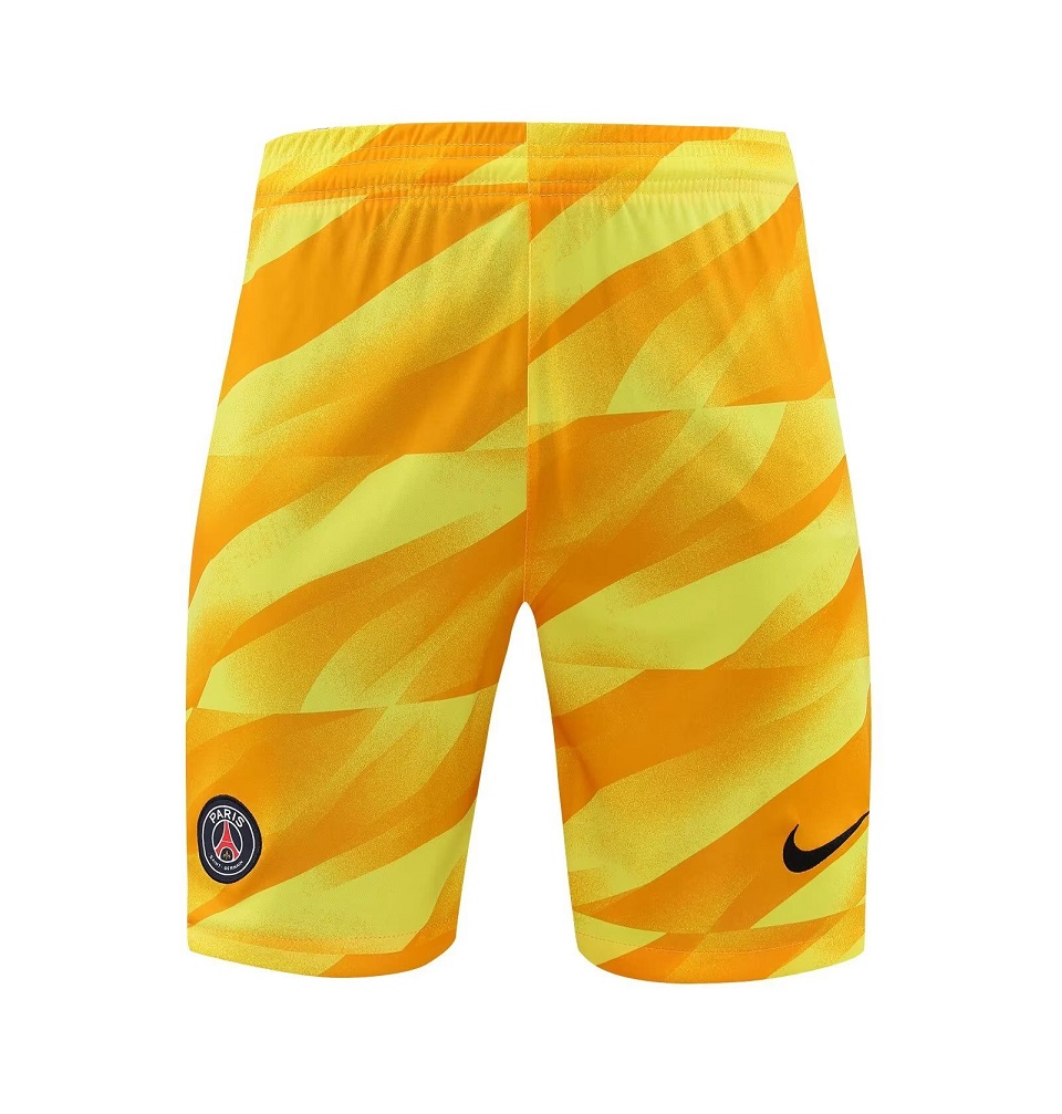 AAA Quality Paris St Germain 23/24 GK Yellow Soccer Shorts
